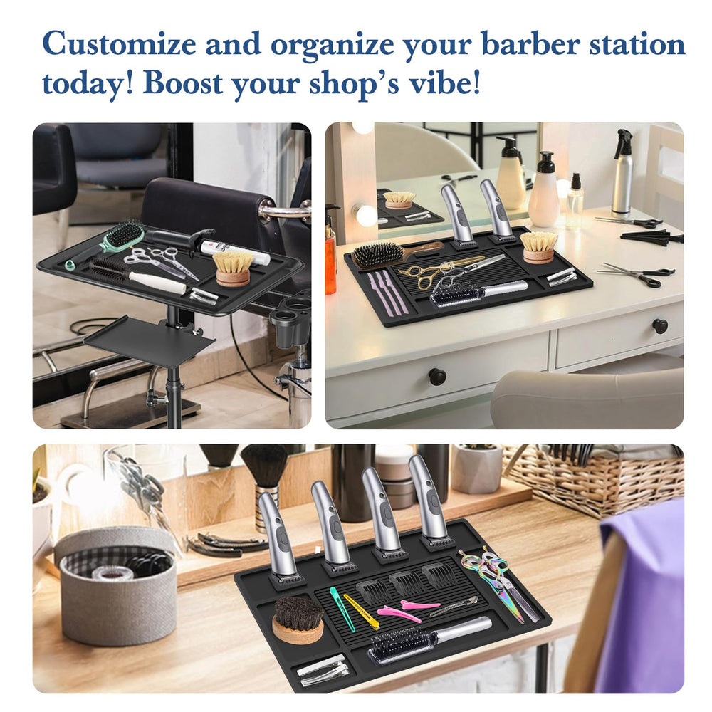 Acfunique magnetic barber mat makes a thoughtful gift for barbers.