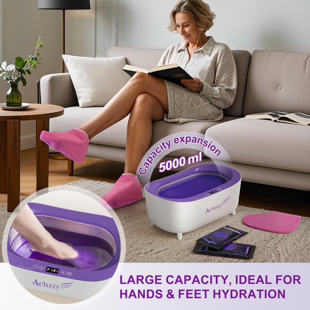 Achzzy 5000ml capacity serves hands and feet with generous warmth