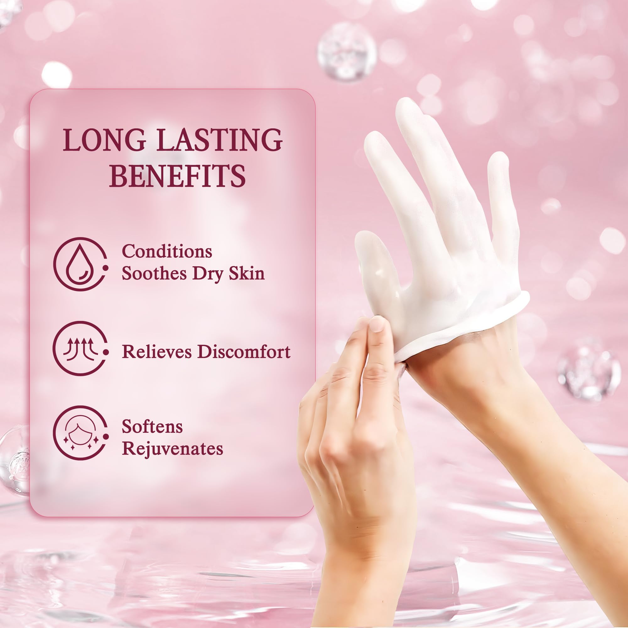 Achzzy paraffin wax refills hands feet treatment image shows home spa use