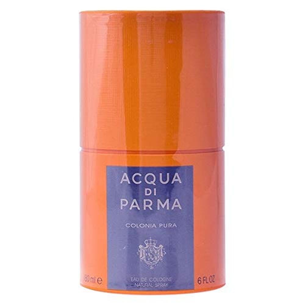 Acqua Di Parma Colonia Pura bottle highlighting cedar and citrus notes for refinement.