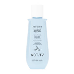 ACTIIV Recover shampoo bottle front—plant-based formula supports fuller-looking hair.