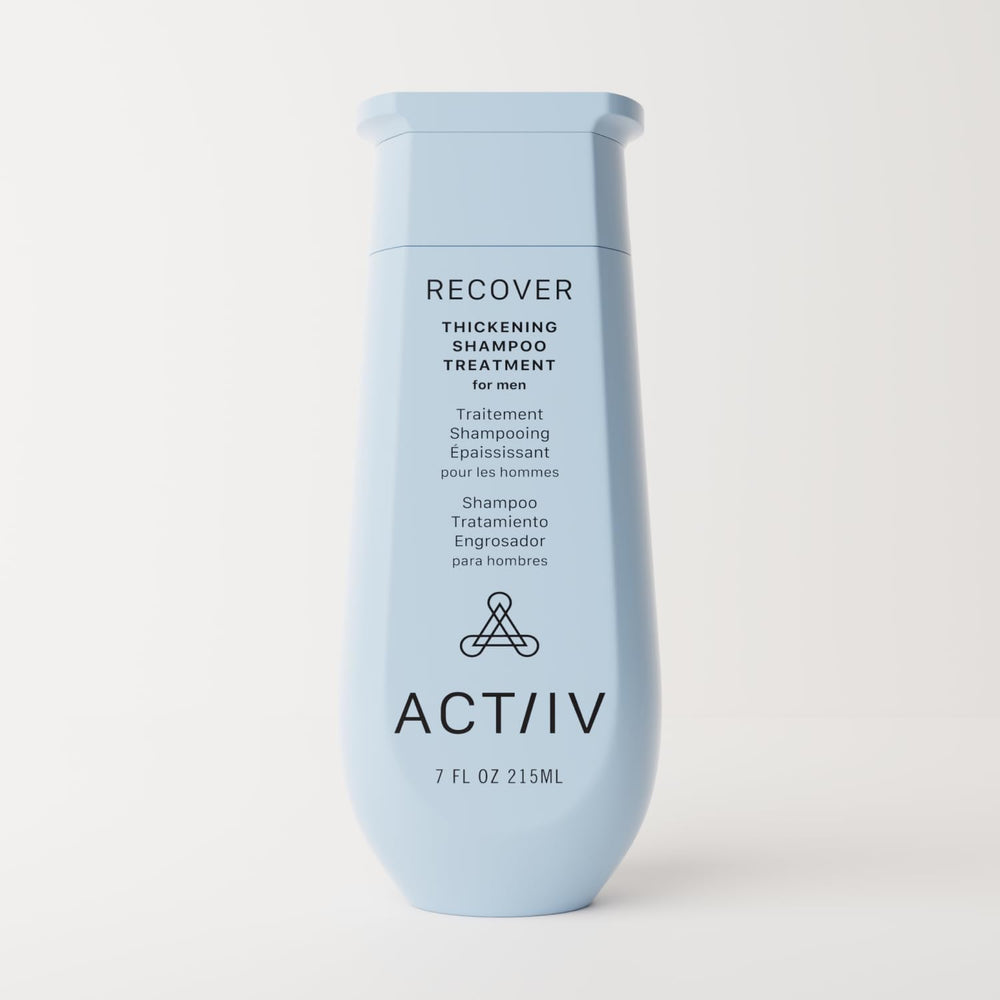 ACTIIV Recover Shampoo lather close-up highlighting cleansing power