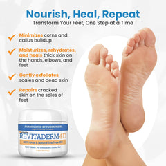 ActivLife Revitaderm pumice stone included for easy exfoliation.