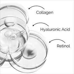 ACTIVSCIENCE Neck Firming Cream ingredients close-up highlighting retinol and hyaluronic acid for firming support