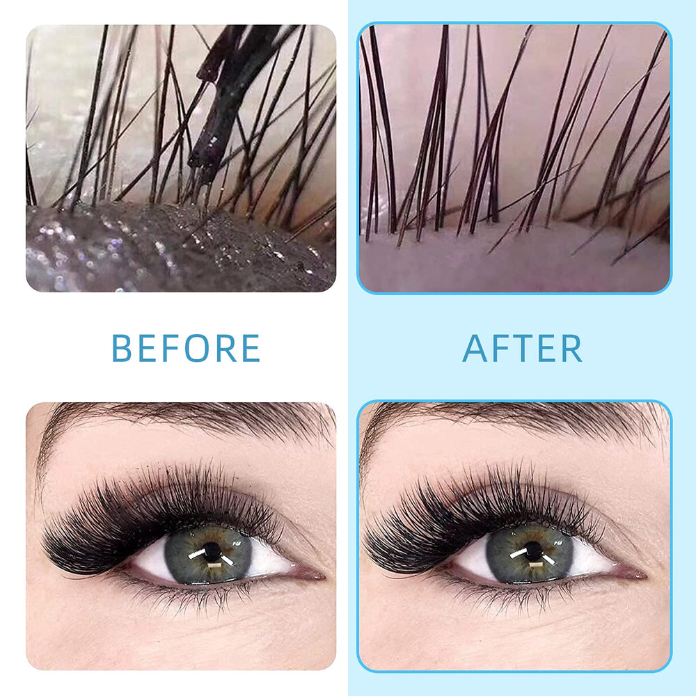 ACTROL Eyelash Cleanser Concentrate daily-use on natural lashes supports makeup removal.