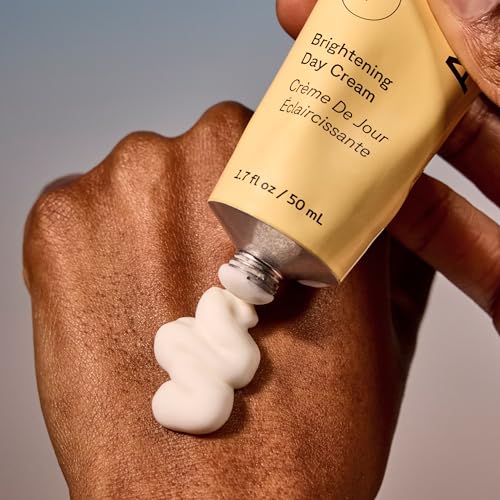 Acure Brightening Day Cream cica plant feature suggests soothing support for sensitive skin.