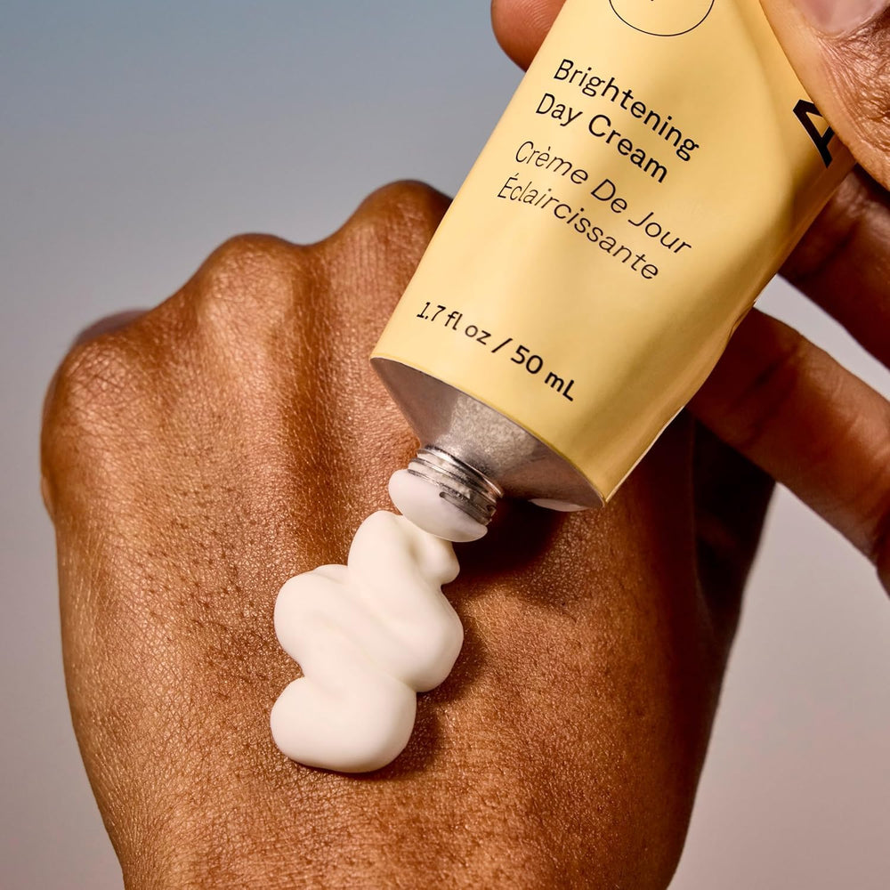 Acure Brightening Day Cream for morning routine with smooth application and quick absorption