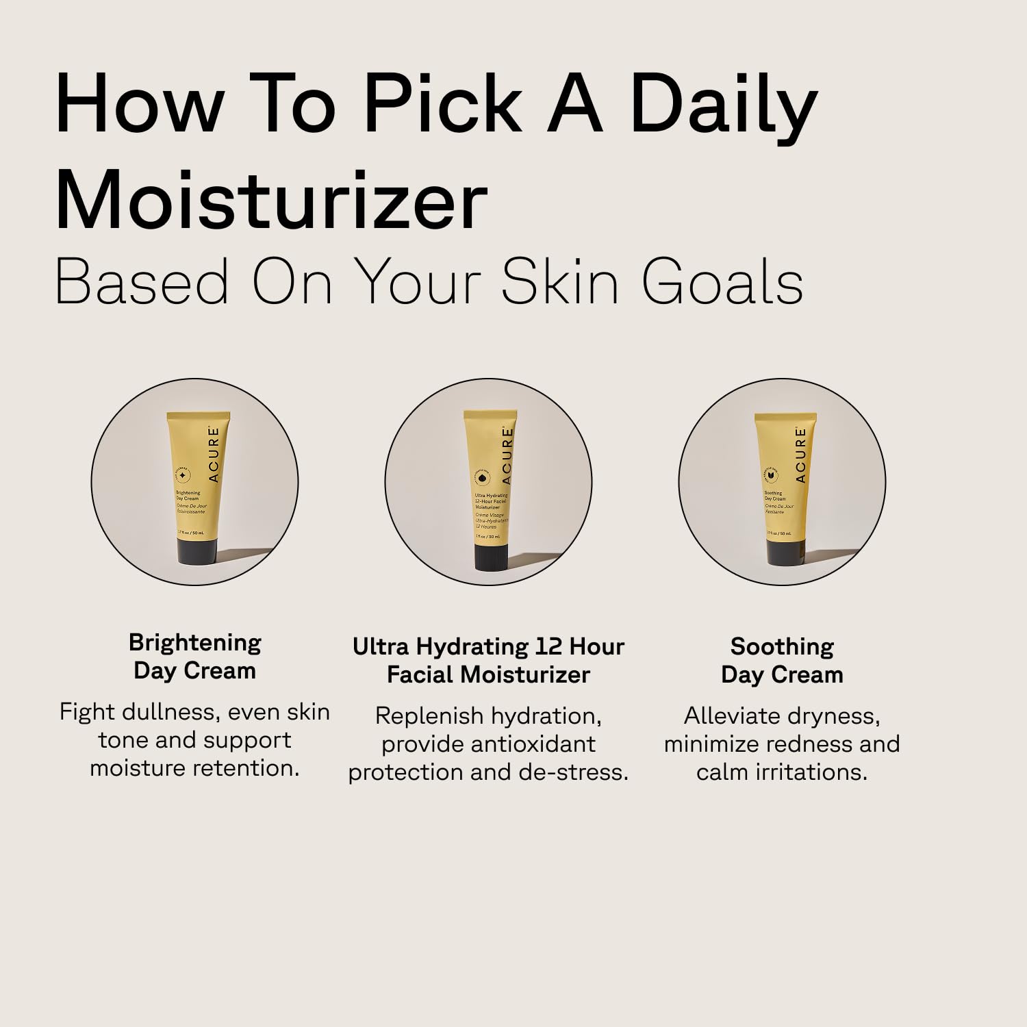Acure vegan cruelty-free packaging visual emphasizes clean skincare promise