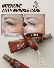 ACWELL Licorice eye cream texture close-up with a non-greasy, silky finish