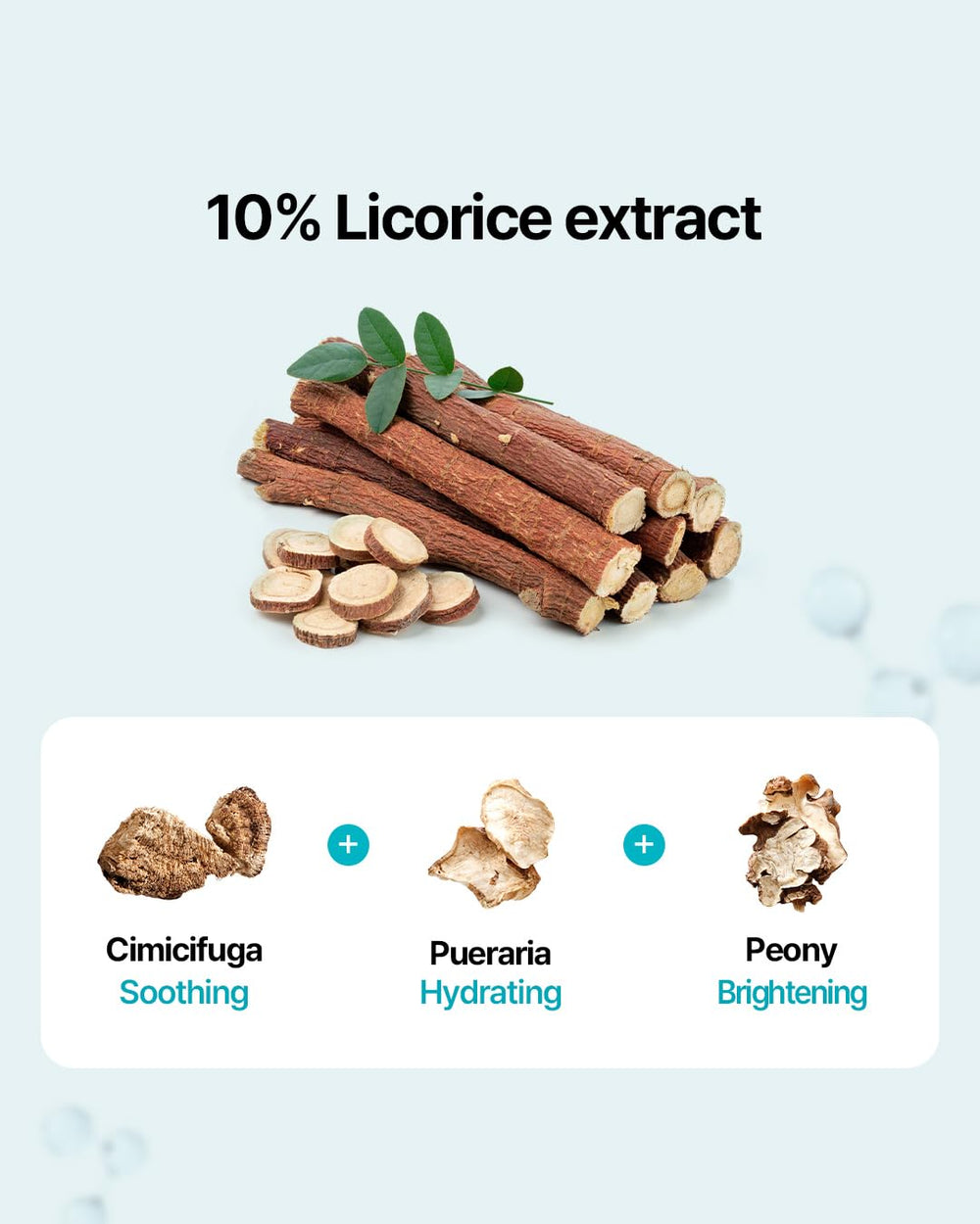 ACWELL Licorice Toner cotton pad application demonstrates daily refreshing routine.