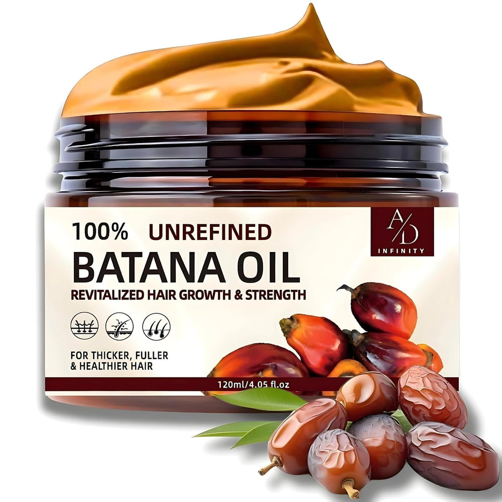 A/D Infinity Batana Oil bottle – pure Honduran extract for nourished, stronger strands.