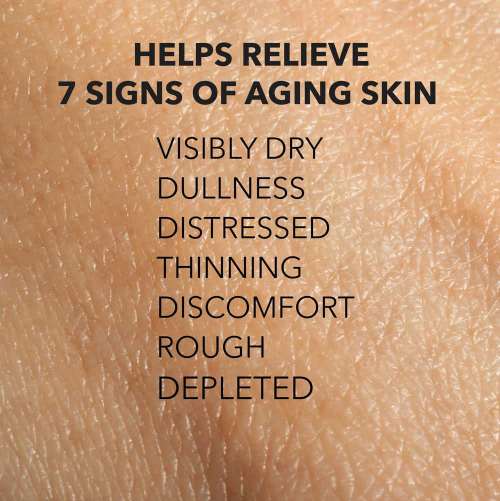 Adamia Therapeutic Repair Lotion delivers non-greasy softness after application.