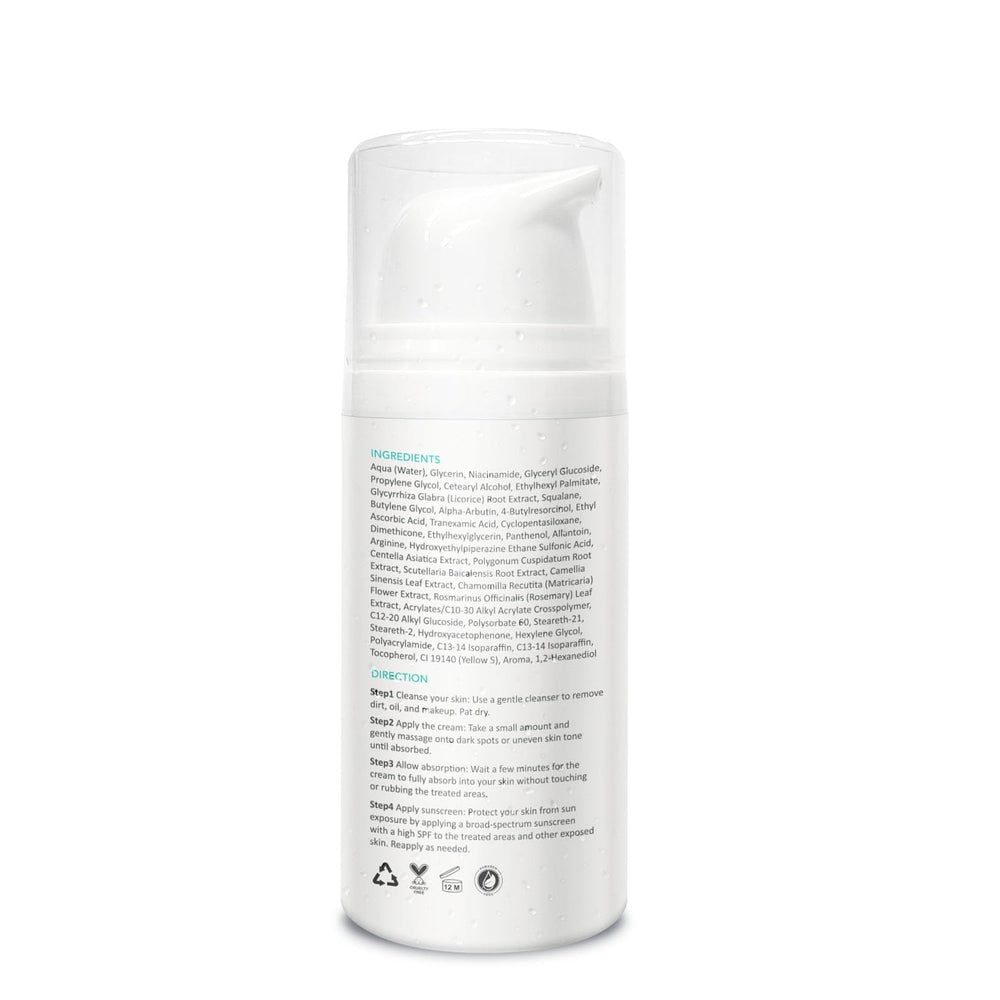 Adellina Dark Spot Remover before-after illustrates potential tone improvement