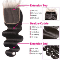 Adigrace body wave bundles offer full density and a soft, bouncy feel
