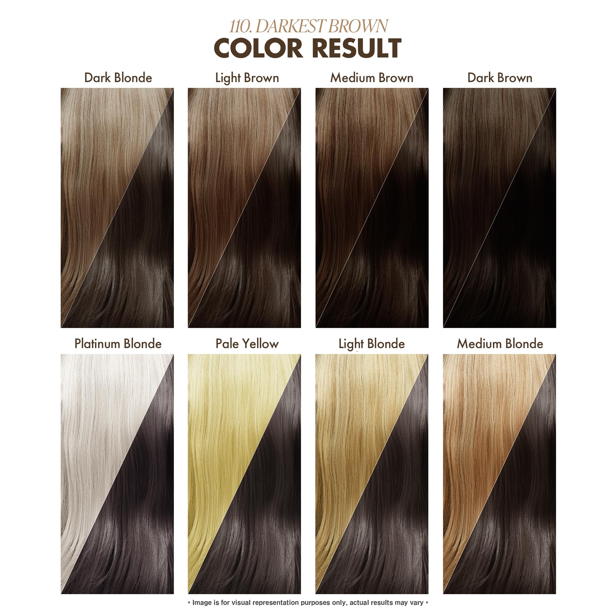 Adore packaging highlights vegan and cruelty-free branding with easy at-home color use.