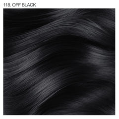 Adore 118 Off Black application shows smooth, even coverage.