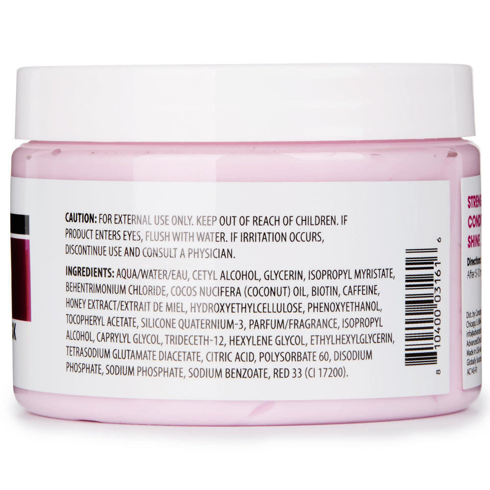 Advanced Clinicals Biotin Hair Mask before and after dry hair