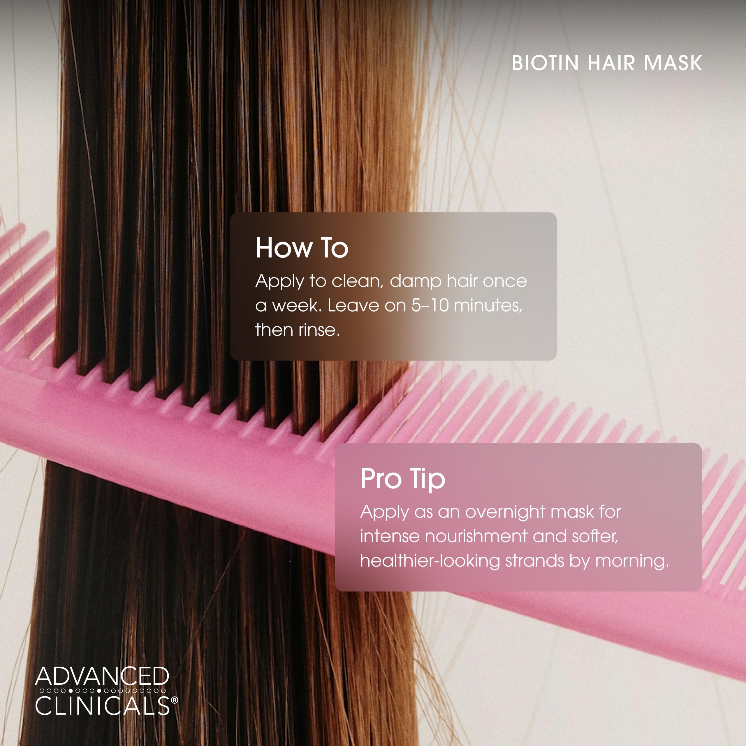 Advanced Clinicals Biotin Hair Mask coconut oil ingredient spotlight
