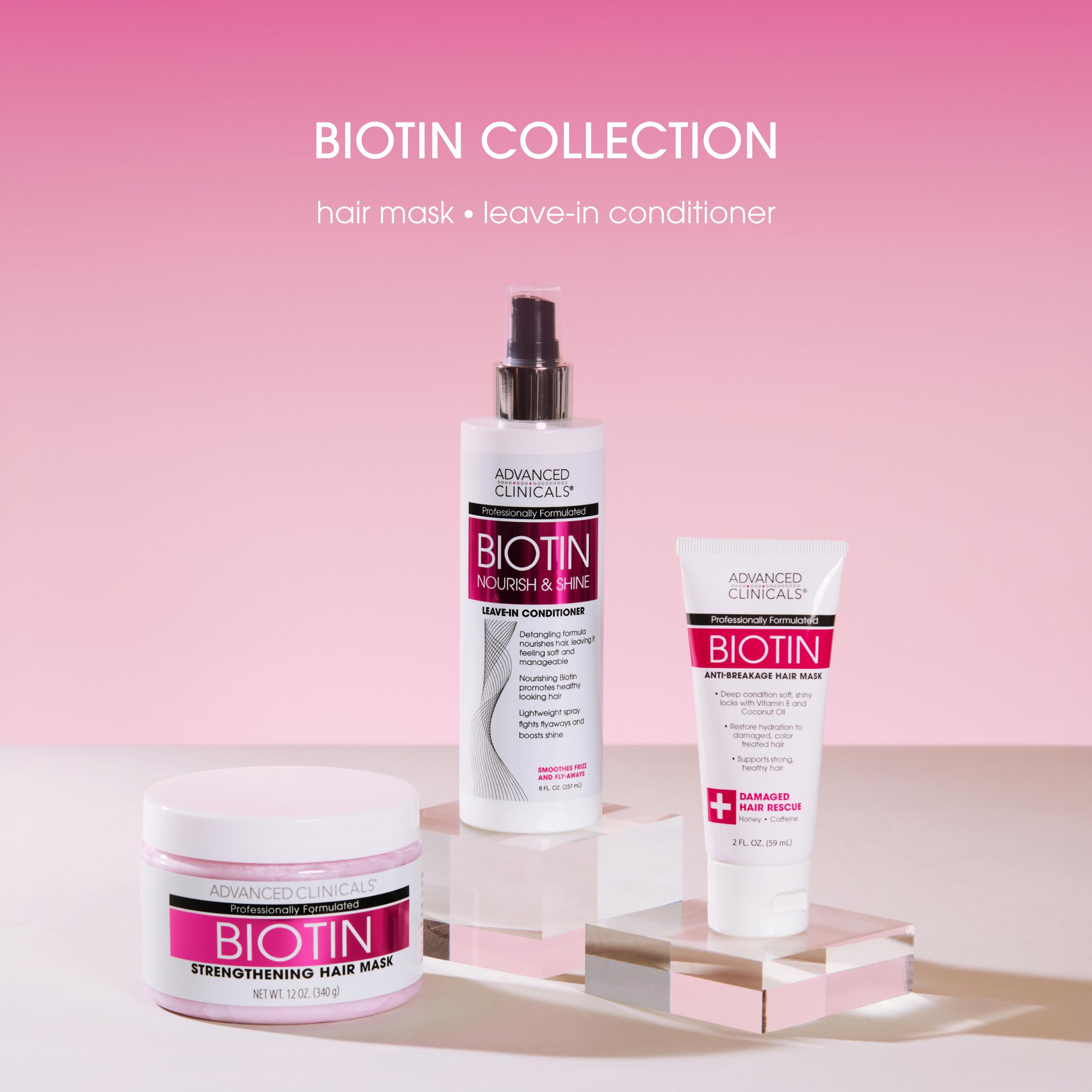 Advanced Clinicals Biotin Hair Mask Manuka honey presence
