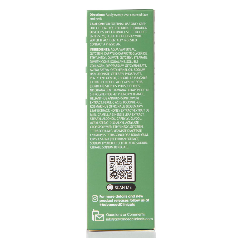 Advanced Clinicals Collagen Serum fragrance-free formula for sensitive skin routines.