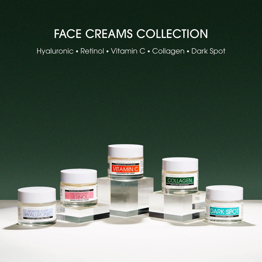 Advanced Clinicals Dark Spot Face Moisturizer shows even-toned complexion look on skin