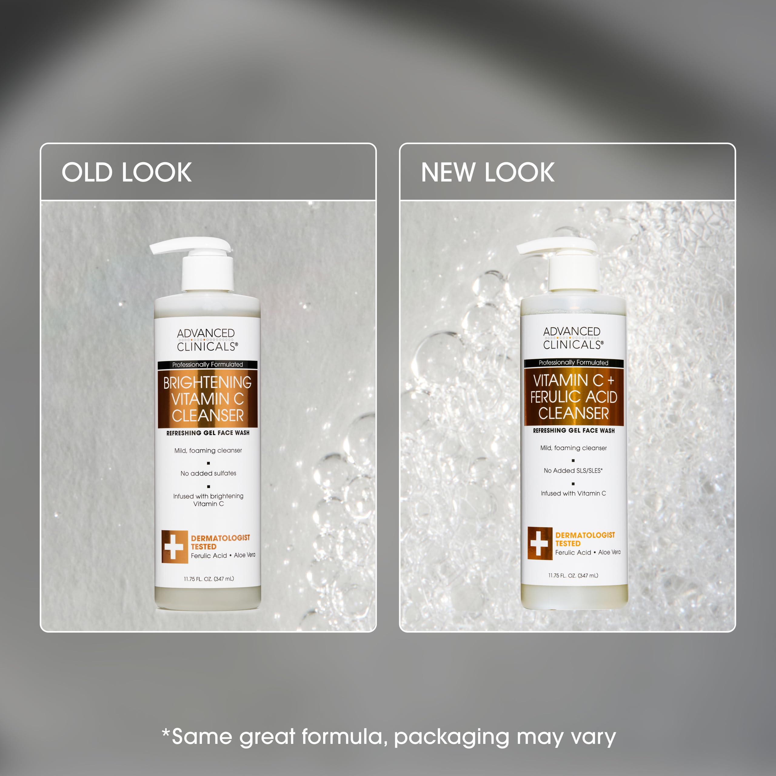Advanced Clinicals Gentle Vitamin C Face Wash skin-brightening potential for even tone