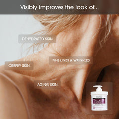 Advanced Clinicals hyaluronic acid body lotion bottle delivering lasting moisture