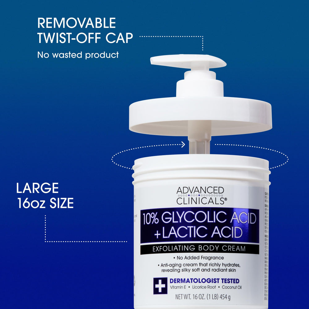 Advanced Clinicals licorice root and vitamin E ingredients jar for conditioning