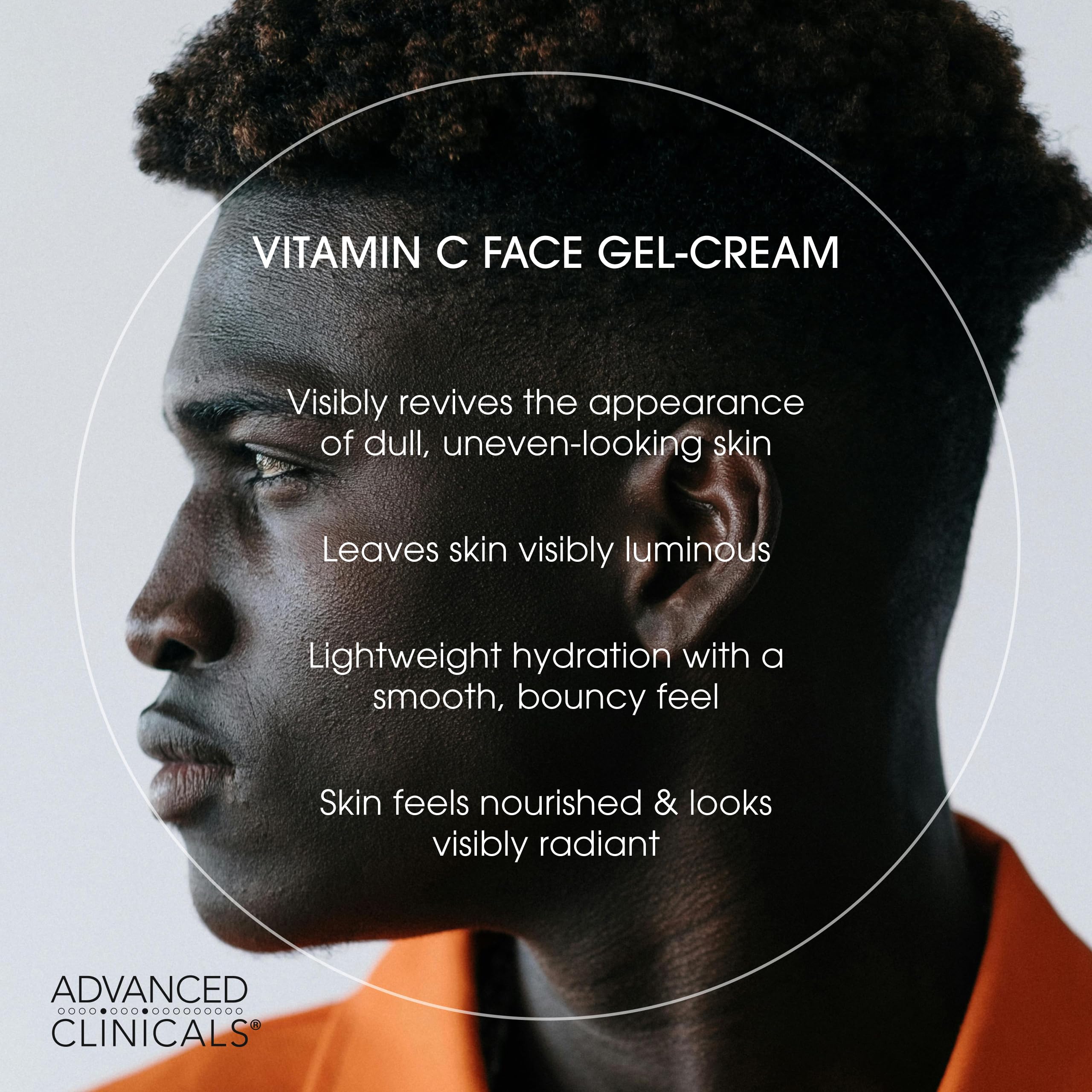 Advanced Clinicals packaging set display—gift-ready skincare routine