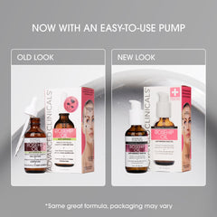 Advanced Clinicals Rosehip Oil being applied helps improve texture on clean skin.