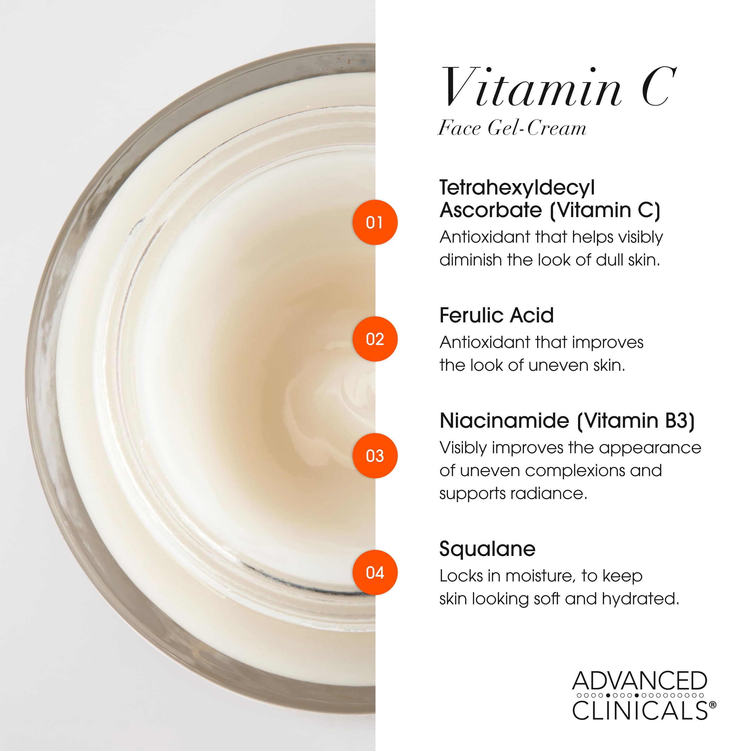 Advanced Clinicals skincare routine set—box highlights complete daily glow potential