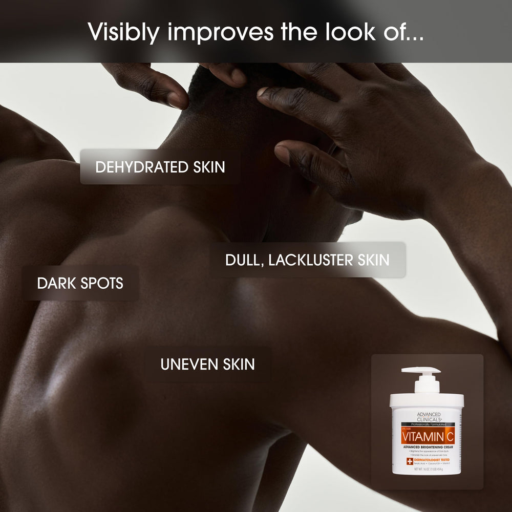 Advanced Clinicals Body Lotion offers non-greasy moisture for soft skin