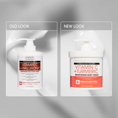 Advanced Clinicals Vitamin C Cream during application demonstrates smooth, hydrating coverage.