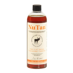 Advanced Tanning Solutions NuTan 16oz bottle for at-home tanning and long-lasting hides.