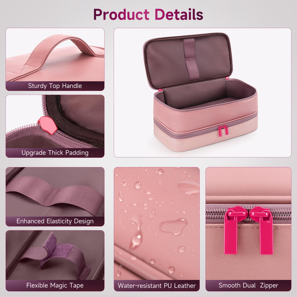 Adworte premium PU leather finish resists scratches and dust.