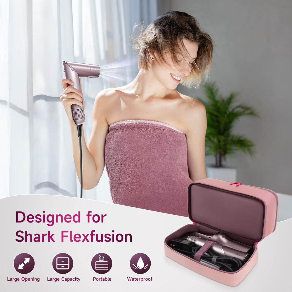 Adworte travel-friendly design includes sturdy handle for on-the-go use.