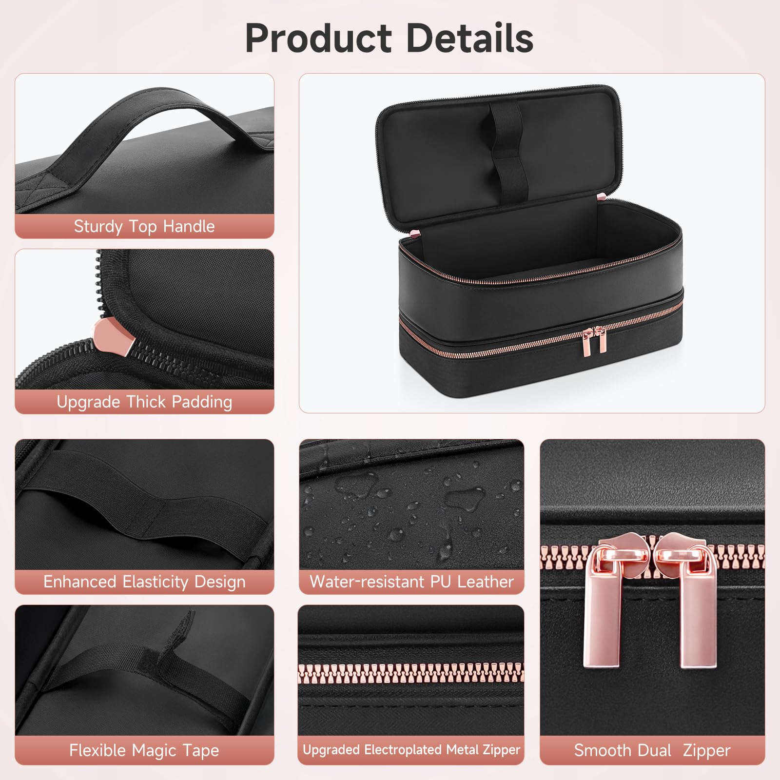 Adworte case accommodates Shark FlexStyle and other models securely