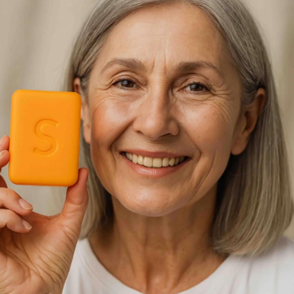 aeaarvged Swarva soap lather closeup, creamy moisture boosts skin softness.