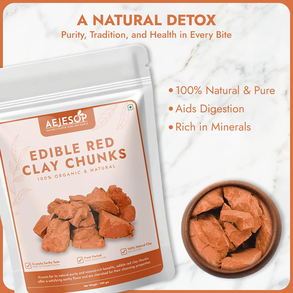 AEJESOP cuidado facial y corporal con arcilla roja de uso múltiple.