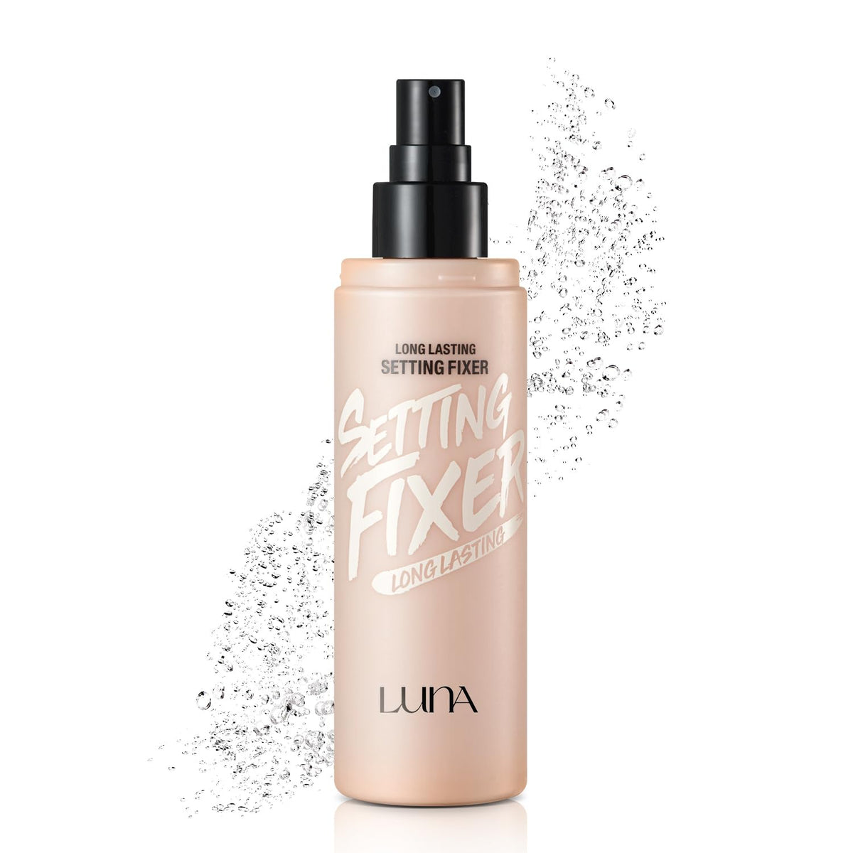 AEKYUNGLUNA LUNA setting spray bottle delivering weightless finish for all-day wear.