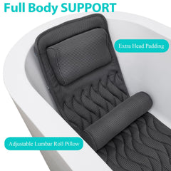 Aeroivi head and neck padding offers soft comfort while soaking.