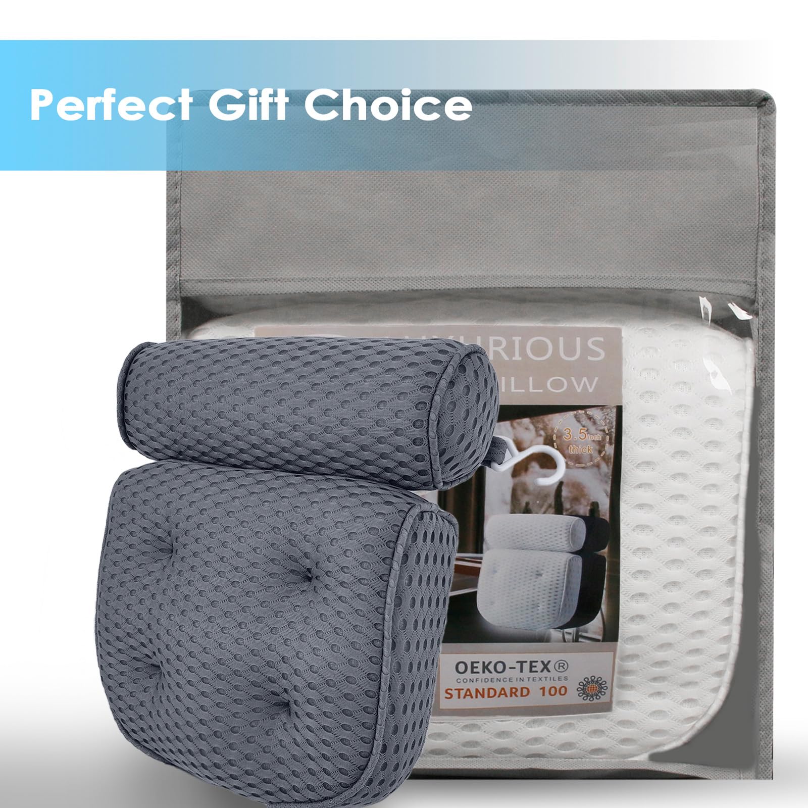 AEROiVi Pillow quick-drying feature reduces waiting time between uses.