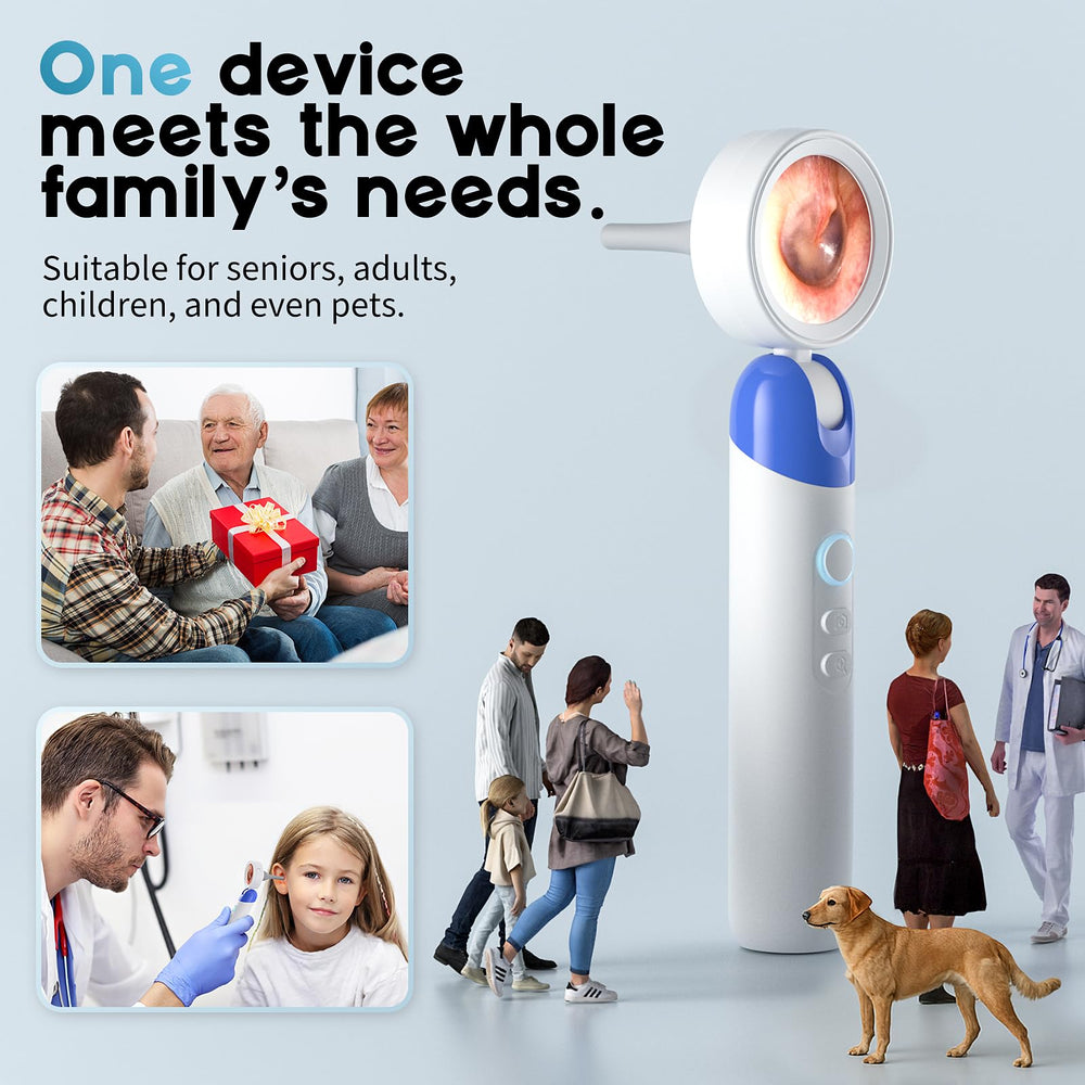 Aertnelz Otoscope battery enables long sessions with PC viewing.