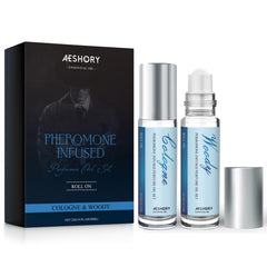 Aeshory pheromone perfume bottle shows premium scent for daily confidence.