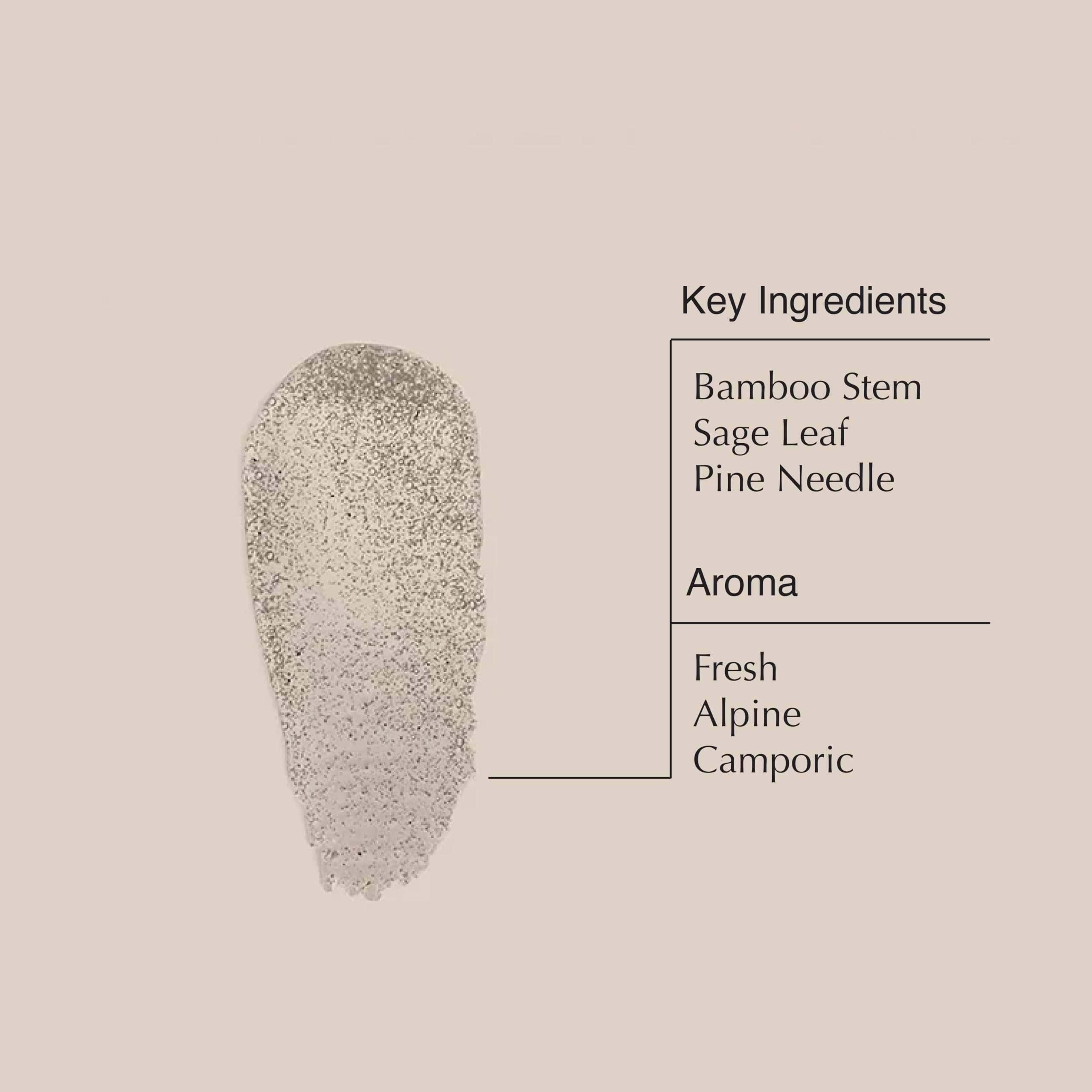 Aesop Redemption Body Scrub results in soft, smooth skin after use.