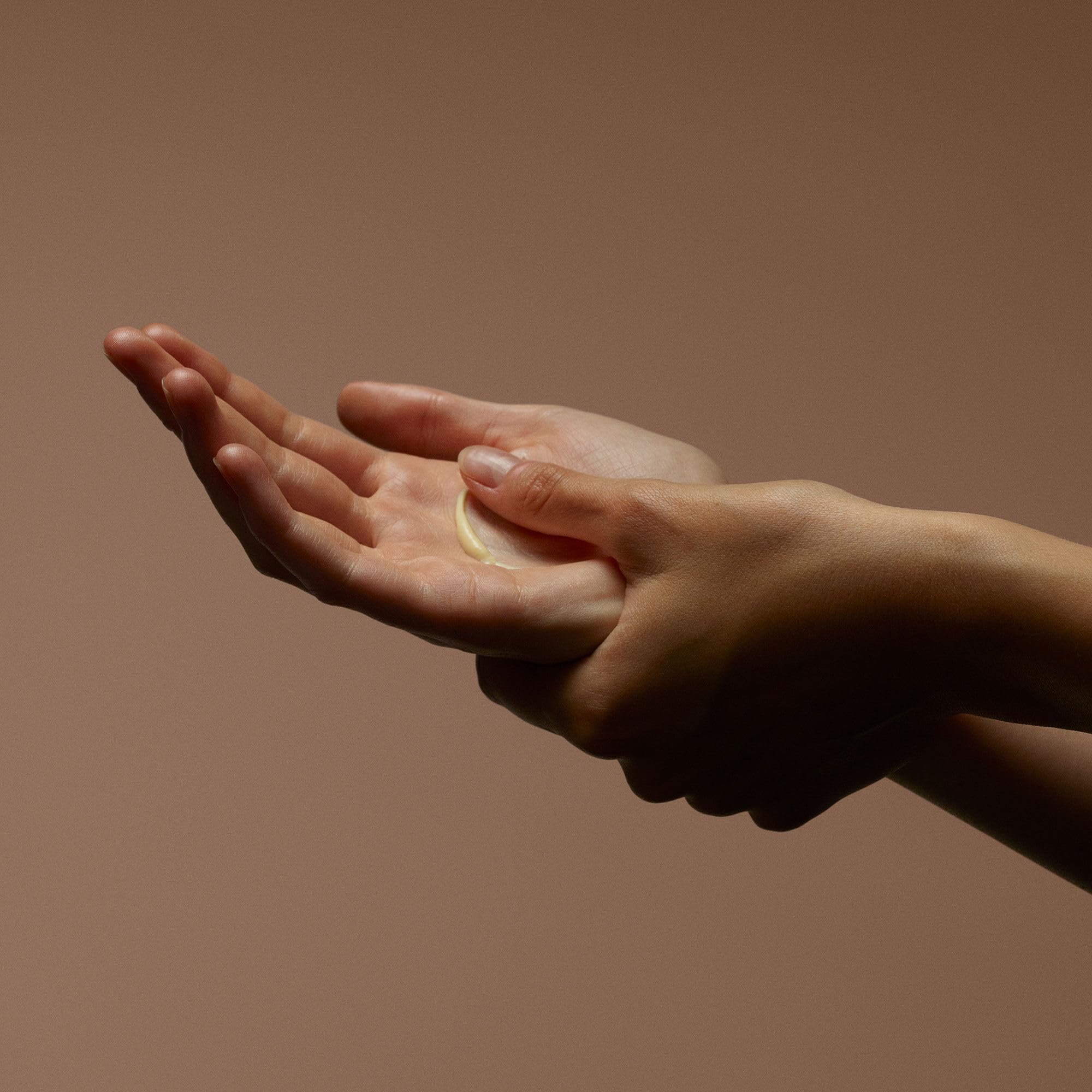 Aesop Resurrection Hand Balm texture swatch reveals concentrated cream