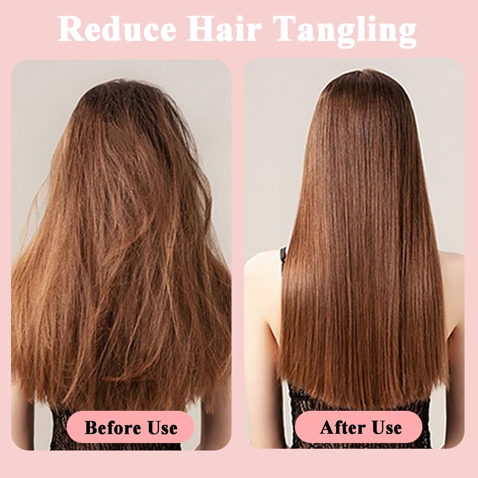 AESPAKO small paddle design enables easy maneuvering during detangling.