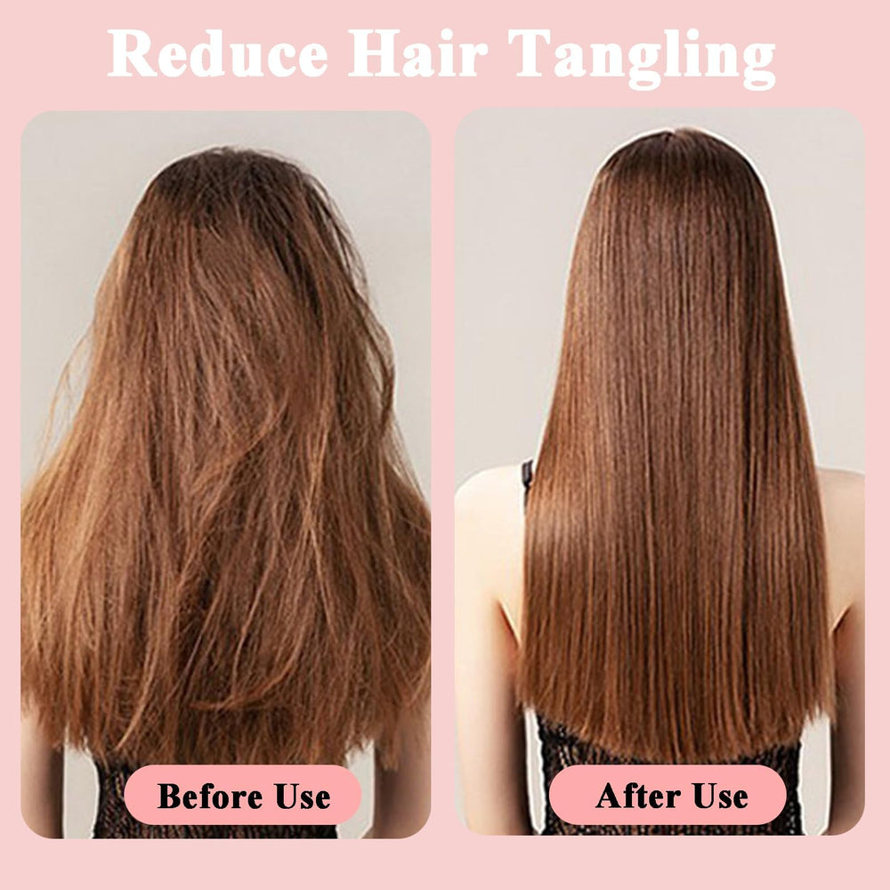 AESPAKO small paddle design enables easy maneuvering during detangling.