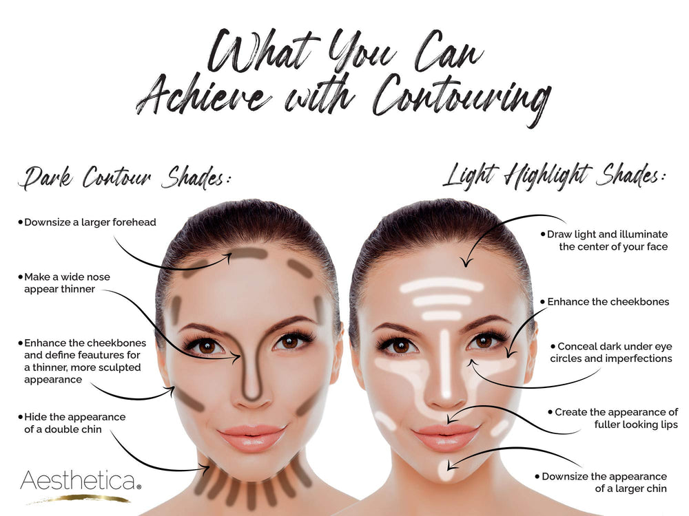 Aesthetica Cosmetics Cream Contour Kit mirrored palette enables on-the-go touch-ups