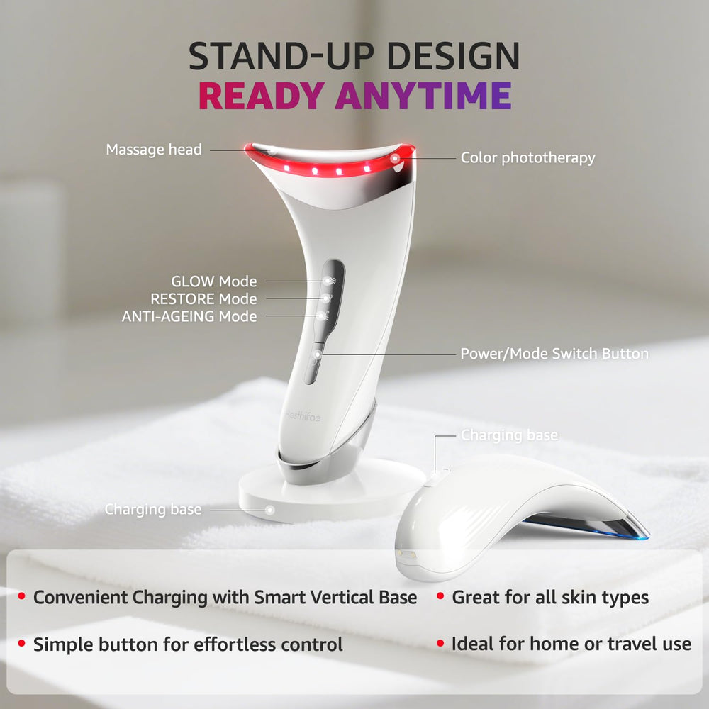 Aesthifae gift-ready skin care device suitable for all skin types